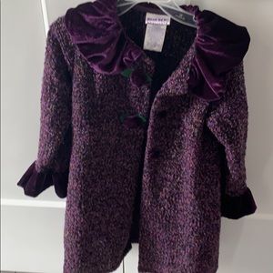 Girls Size 6 Lightweight Dress Coat